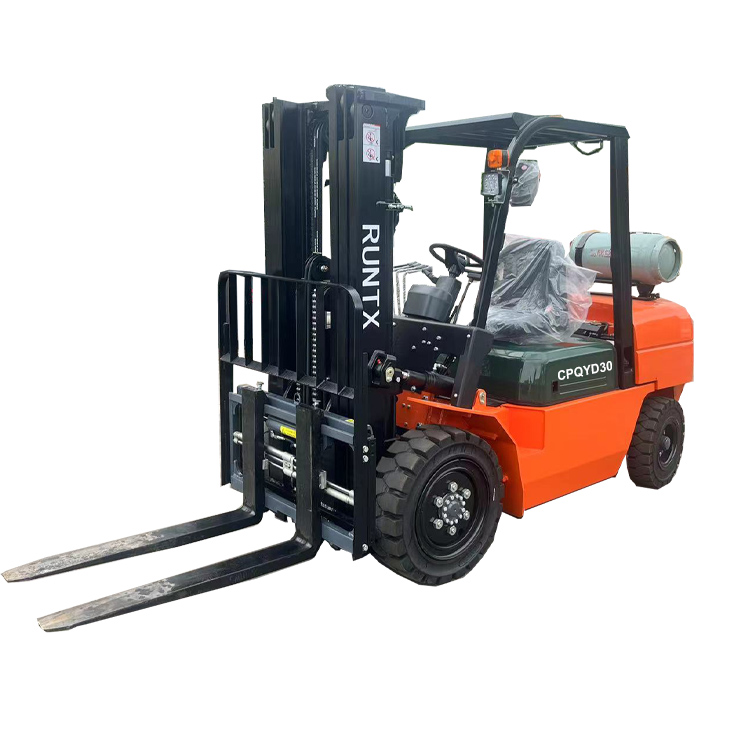 Runtx 3 ton LPG forklift with OEM color